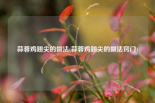 蒜蓉鸡翅尖的做法(蒜蓉鸡翅尖的做法窍门)